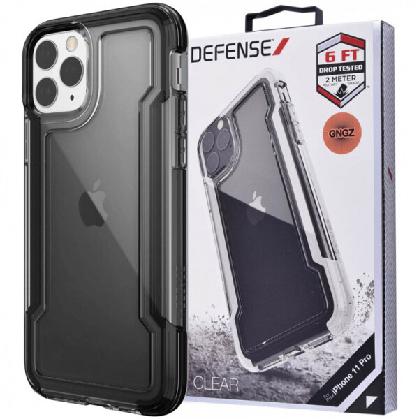 

Чехол Defense Clear Series (TPU+PC) для Apple iPhone 11 Pro (5.8";) (Черный) (789271)