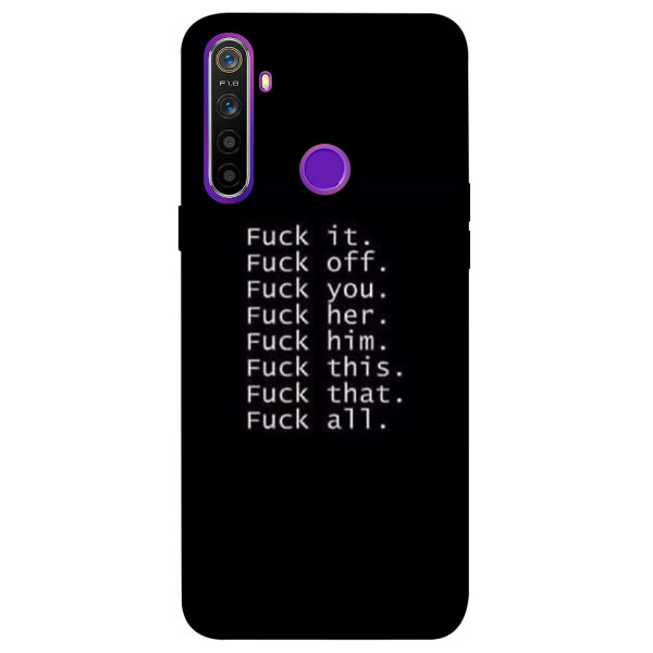 

Чехол F_ck it для Realme 5 (1074526)