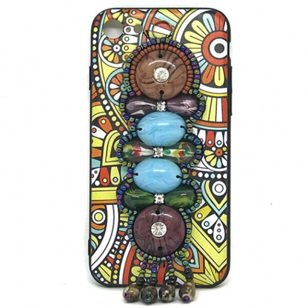 

TPU+PC чехол ";Keloe"; National Style для iPhone 8 (4.7";) (Узор 005) (478189)