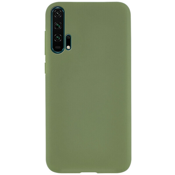 

Силиконовый чехол Epic матовый для Huawei Honor 20 Pro (Оливковый) (771156)
