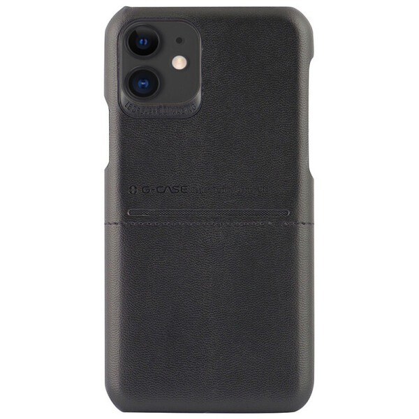 

Кожаная накладка G-Case Cardcool Series для Apple iPhone 11 (6.1";) (Черный) (867996)
