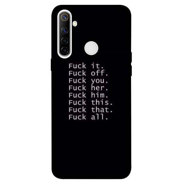 

Чехол F_ck it для Realme 6i (1074529)