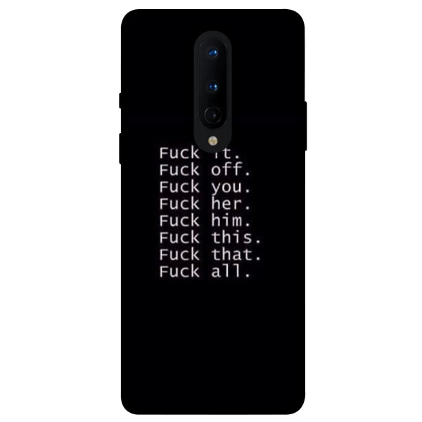 

Чехол F_ck it для OnePlus 8 (1074629)