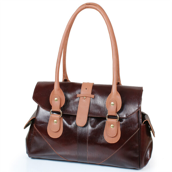 

Сумка повседневно-дорожная Laskara LK-DD233-choco-cognac
