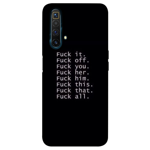 

Чехол F_ck it для Realme X3 SuperZoom (1074534)
