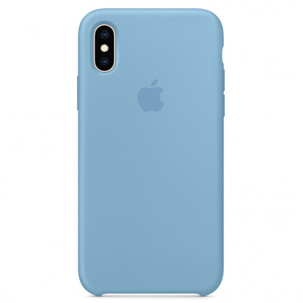 

Чехол Silicone case (AAA) для iPhone XS (5.8";) (Голубой / Cornflower) (766958)