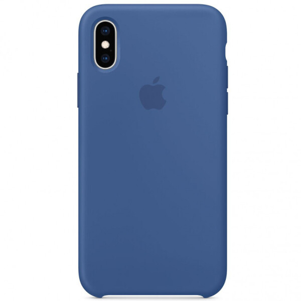 

Чехол Silicone case (AAA) для iPhone XS (5.8";) (Синий / Delft Blue) (766961)