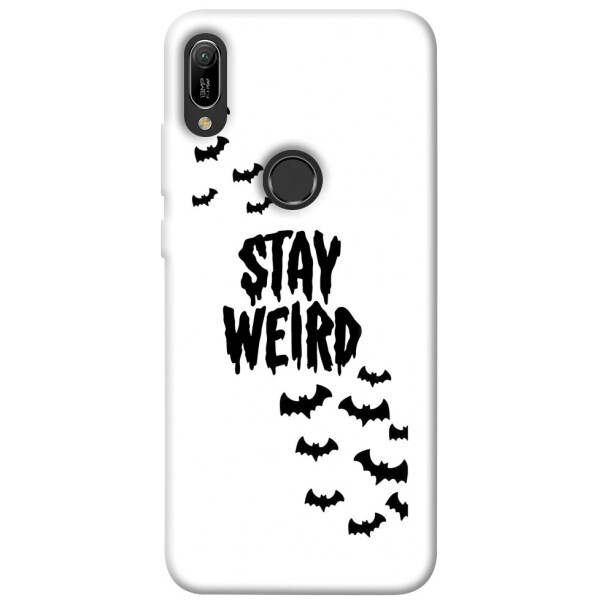

Чехол Stay Weird для Huawei Y6 (2019) (1078043)
