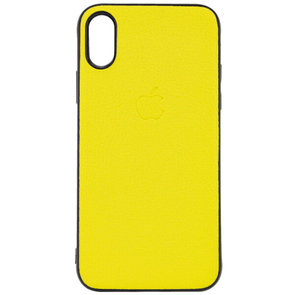 

Кожаная накладка Epic Vivi Logo series для iPhone X (5.8";) (Желтый) (786704)