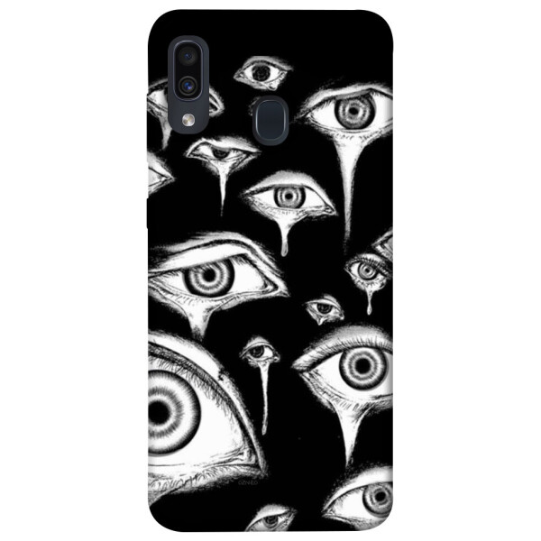 

Чехол Поле глаз для Samsung Galaxy A30 (1078453)