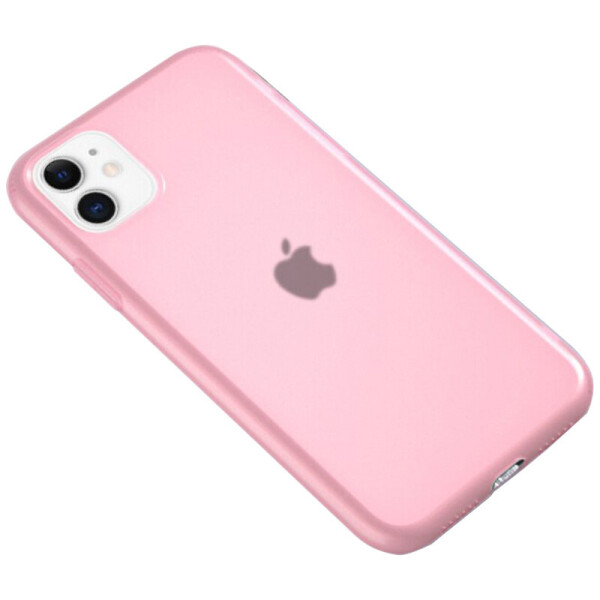 

Силиконовый матовый полупрозрачный чехол для Apple iPhone 11 (6.1";) (Розовый / Pink) (789702)