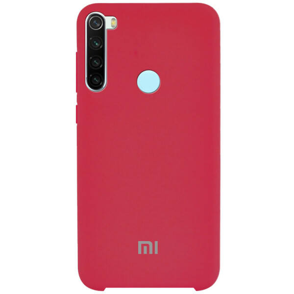 

Чехол Silicone Cover (AA) для Xiaomi Redmi Note 8 (Розовый / Hot Pink) (858573)