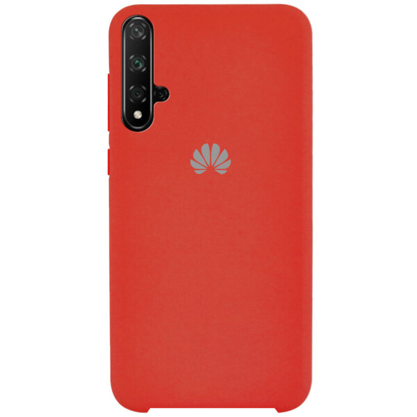 

Чехол Silicone Cover (AA) для Huawei Nova 5T (Красный / Red) (858682)