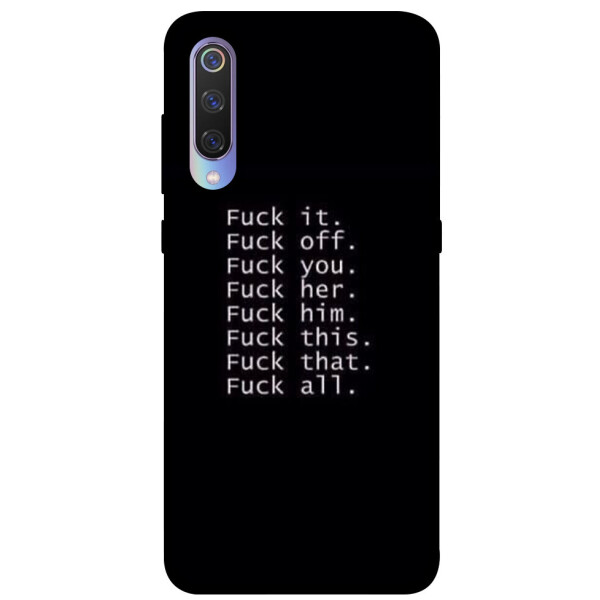 

Чехол F_ck it для Xiaomi Mi 9 (1074538)