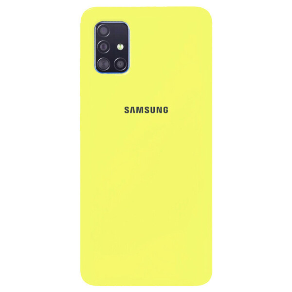 

Чехол Silicone Cover Full Protective (AA) для Samsung Galaxy A51 (Желтый / Flash) (926105)