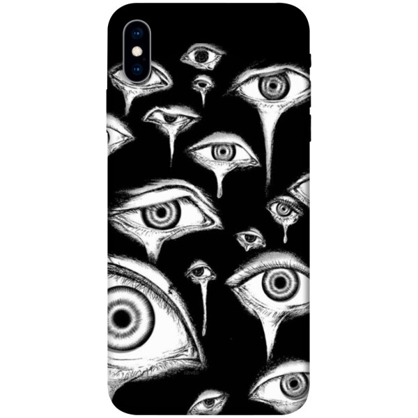 

Чехол Поле глаз для iPhone X (5.8";) (1078539)