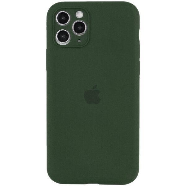 

Чехол Silicone Case Full Camera Protective (AA) для Apple iPhone 11 Pro (5.8";) (Зеленый / Dark green) (1059449)