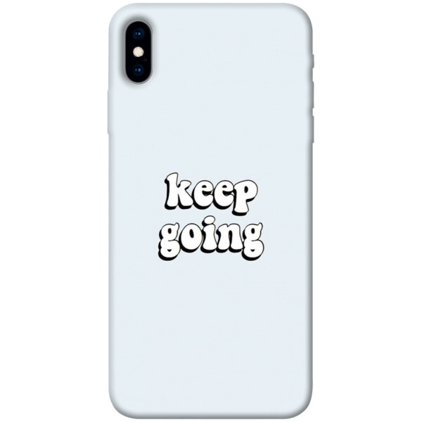 

Чехол Keep going для iPhone X (5.8";) (1070032)