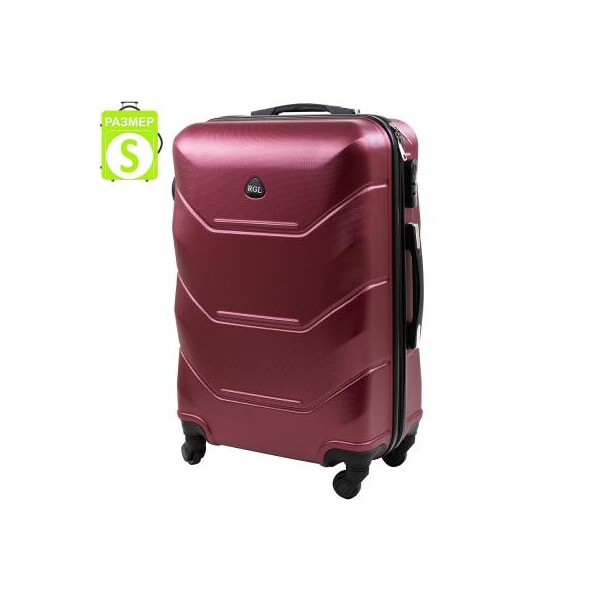 

Чемодан Rogal RGL720S-maroon