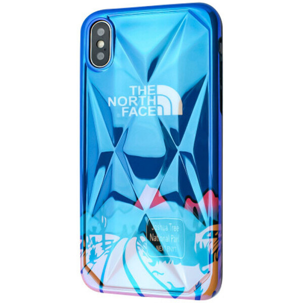 

Силиконовый Print case The North Face Rhombus для iPhone X (5.8";) (Blue) (1086494)