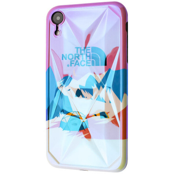 

Силиконовый Print case The North Face Rhombus для Apple iPhone XR (6.1";) (Pink) (1086498)