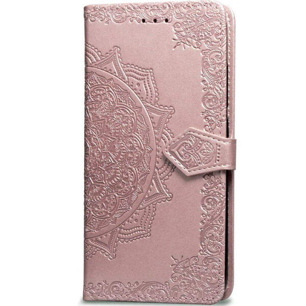

Кожаный чехол (книжка) Art Case с визитницей для Meizu M6 Note (Розовый) (717918)