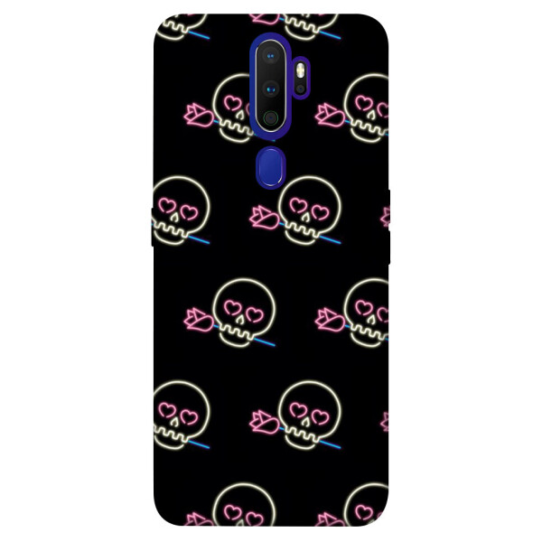 

Чехол Через с розой для Oppo A9 (2020) (1075352)