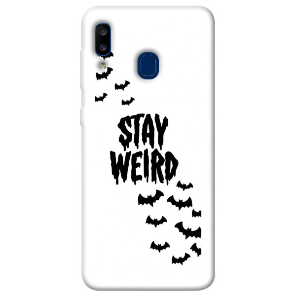 

Чехол Stay Weird для Galaxy A20 (2019) (1077907)