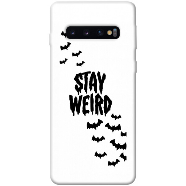 

Чехол Stay Weird для Galaxy S10 (2019) (1077926)