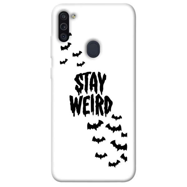 

Чехол Stay Weird для Galaxy M11 (2020) (1077928)