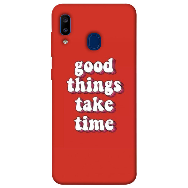 

Чехол Good things для Galaxy A20 (2019) (1070305)
