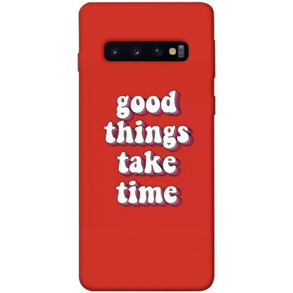 

Чехол Good things для Galaxy S10 (2019) (1070324)