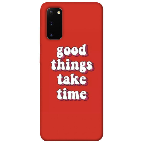

Чехол Good things для Galaxy S20 (2020) (1079581)