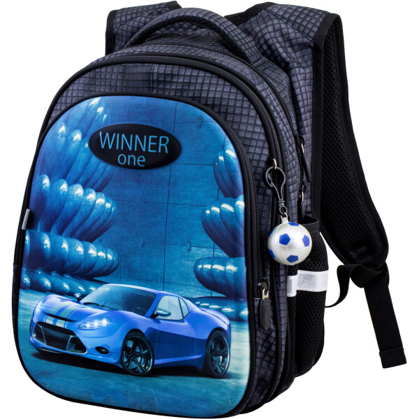 

Рюкзак школьный Winner Stile R1-006 для мальчиков черный