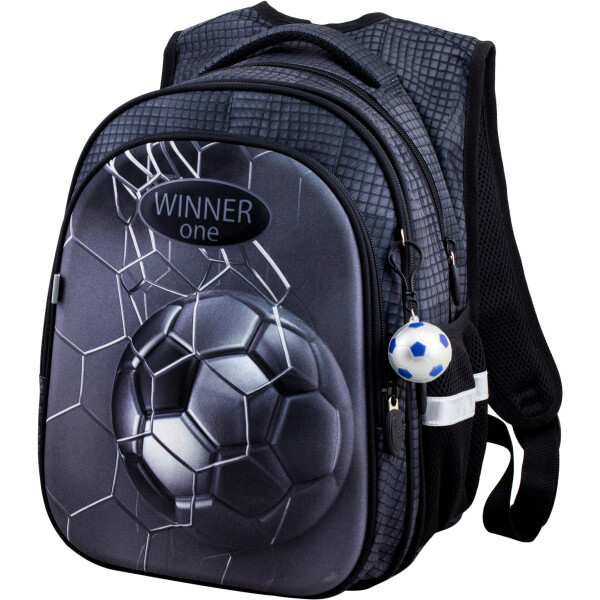 

Рюкзак школьный Winner Stile R1-007 для мальчиков черный