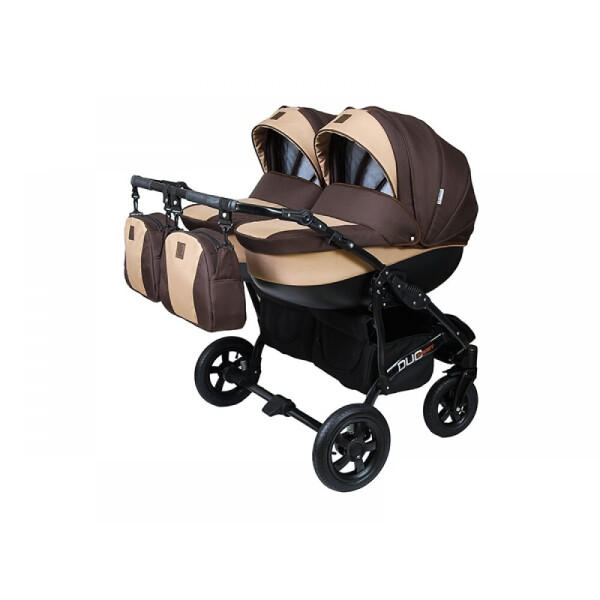 

Детская универсальная коляска 2 в 1 для двойни Angelina Duo-Smart, шоколадный (1241190017_5)