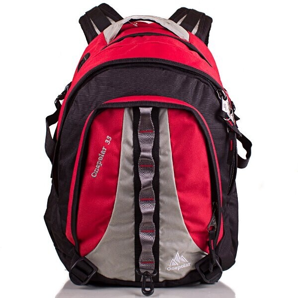 

Рюкзак ONEPOLAR w1002 мужской красный