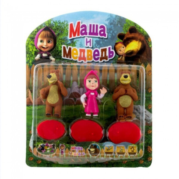 

Фигурки из м/ф "Маша и Медведь", 3 шт.
