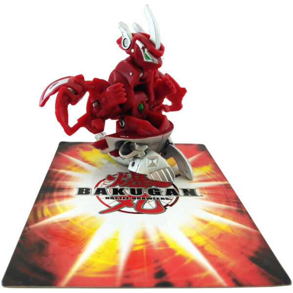 

Бакуган Titanium Dragonoid Pyrus Mechtanium Surge и магнитная карта