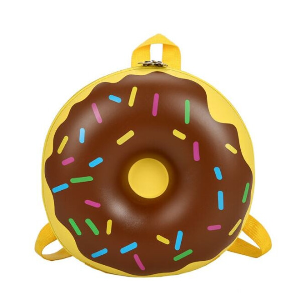 

Рюкзак дошкольный Cappuccino Toys Пончик 3D-7743 круглый желтый