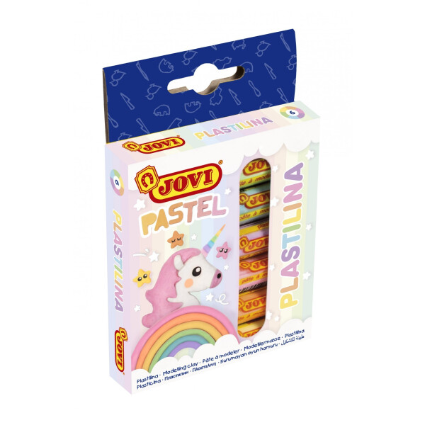 

Пластилин Jovi Pastel 6 цветов (90/6Р)