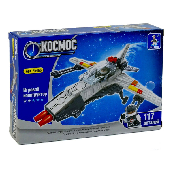 

Конструктор Ausini "Космос" 117 деталей