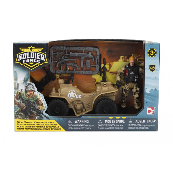 

Игровой набор Chap Mei Солдаты ATV (545034-1)