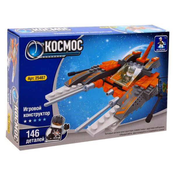 

Конструктор Ausini "Космос" 146 деталей