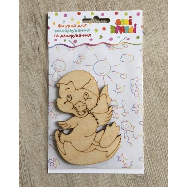 

Фигурка-заготовка для росписи Апли Крапли Утенок (ФАН1-13)