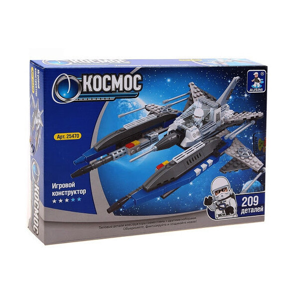 

Конструктор Ausini "Космос" 209 деталей