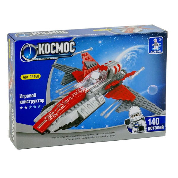 

Конструктор Ausini "Космос" 140 деталей