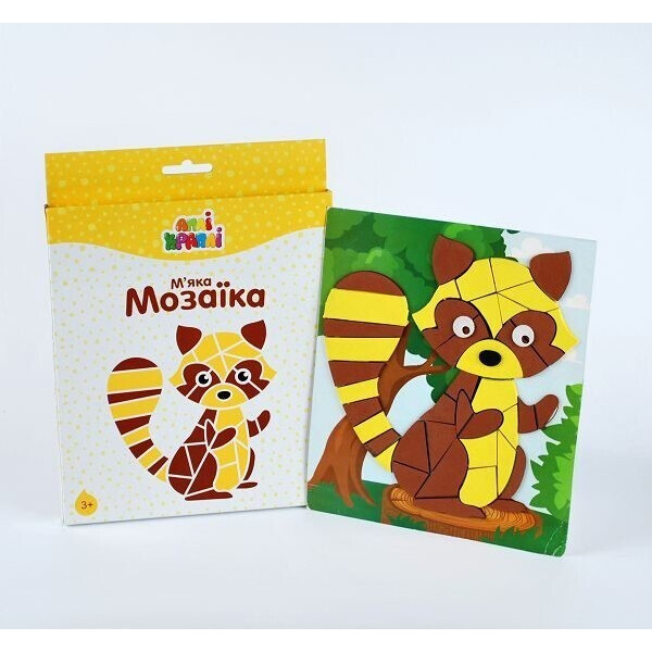 

Мягкая аппликация Аплі Краплі Енот (ММ-01)