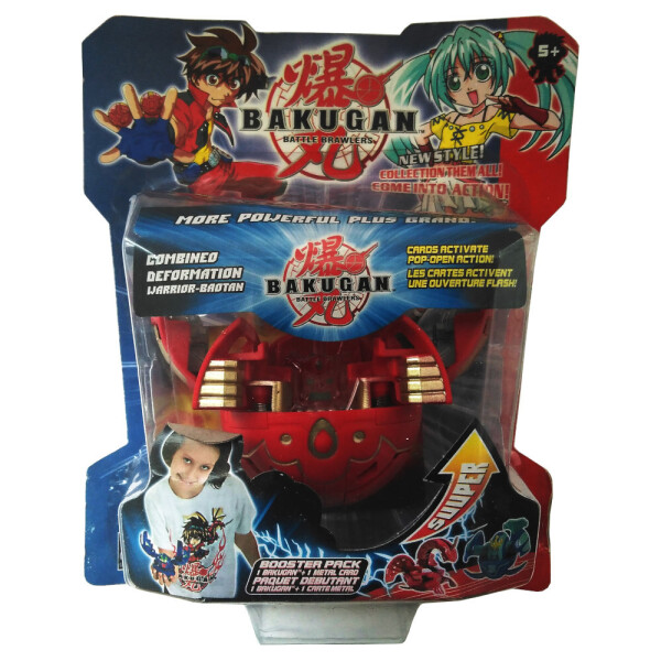 

Игровой набор Бакуган Fourtress Pyrus Battle Brawlers 6,5 см и магнитная карта, световые эффекты