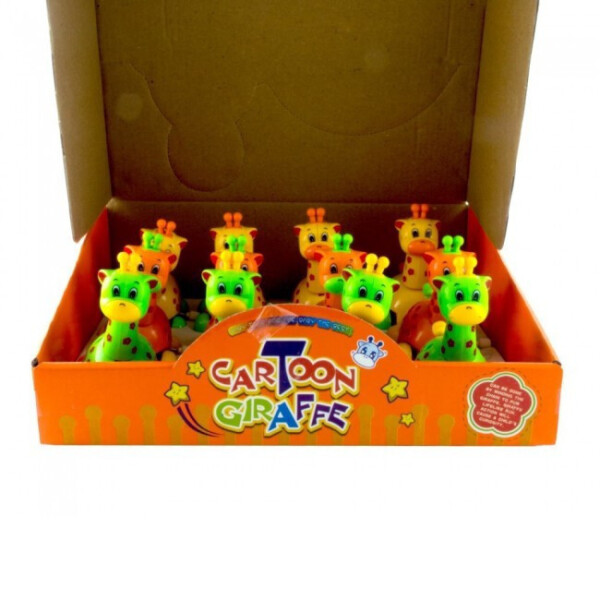 

Заводные жирафики "Cartoon Giraffe" 12 шт.